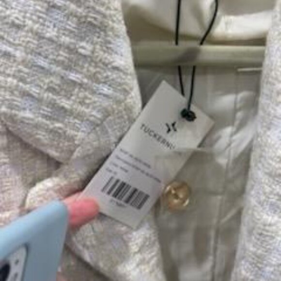 NWT Tuckernuck Ivory Tweed Renata Jacket - Picture 10 of 10